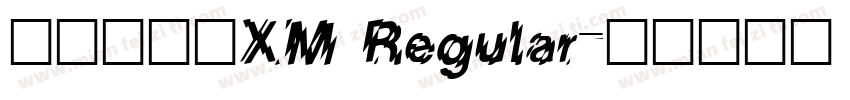 华文隶体_XM Regular字体转换